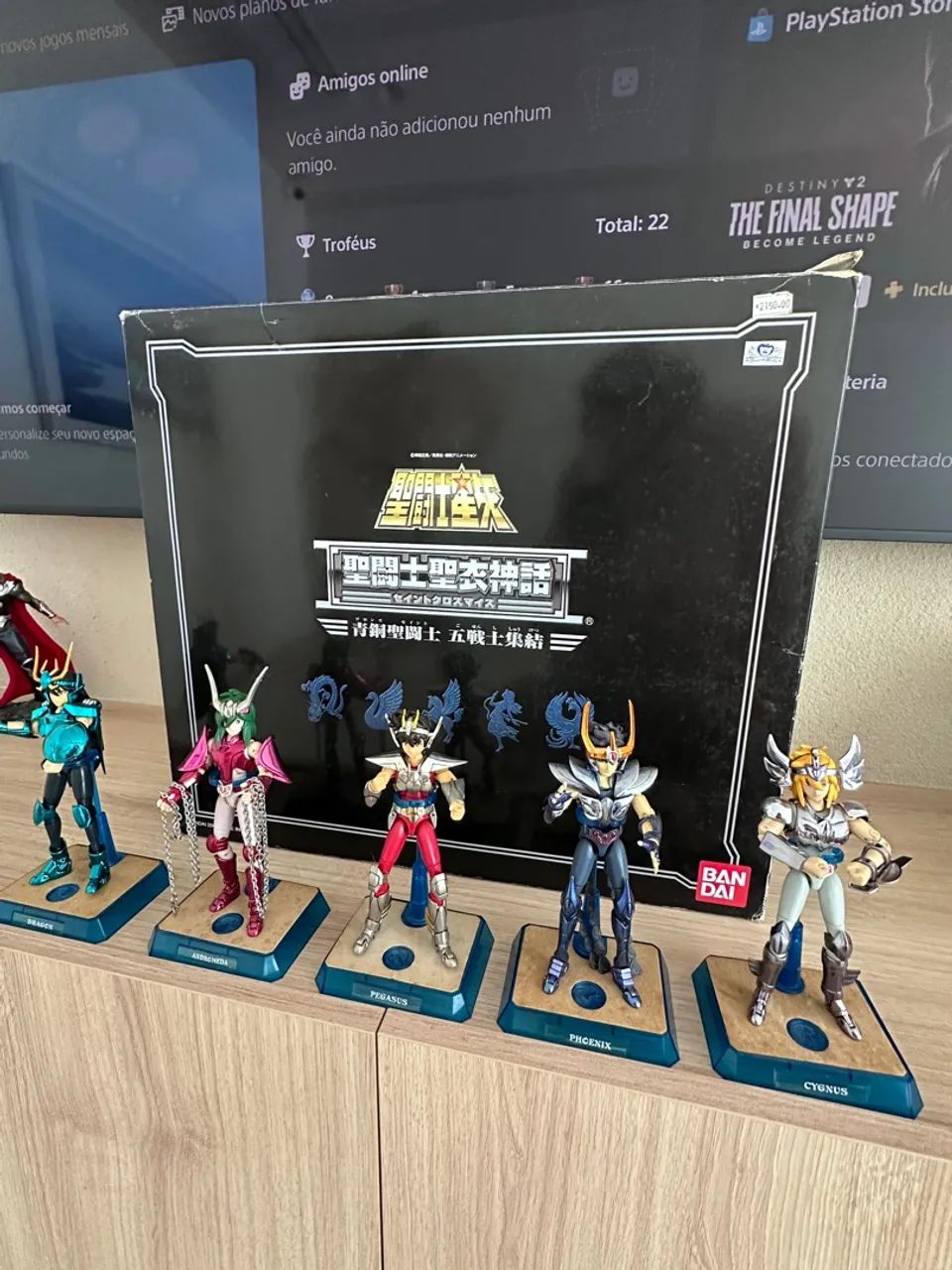 Coleção completa Cloth Myth dos Cavaleiros do Zodíaco v1