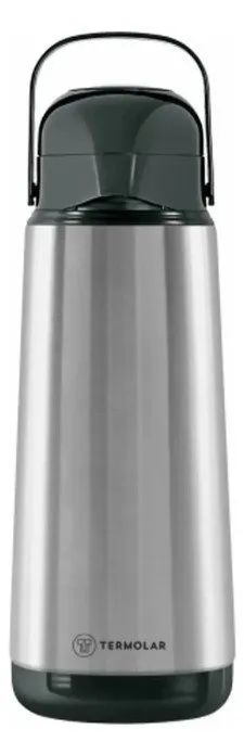 Garrafa Térmica de Pressão 1,8 Litro Inox Lúmina Termolar (nunca usada) - Foto 4