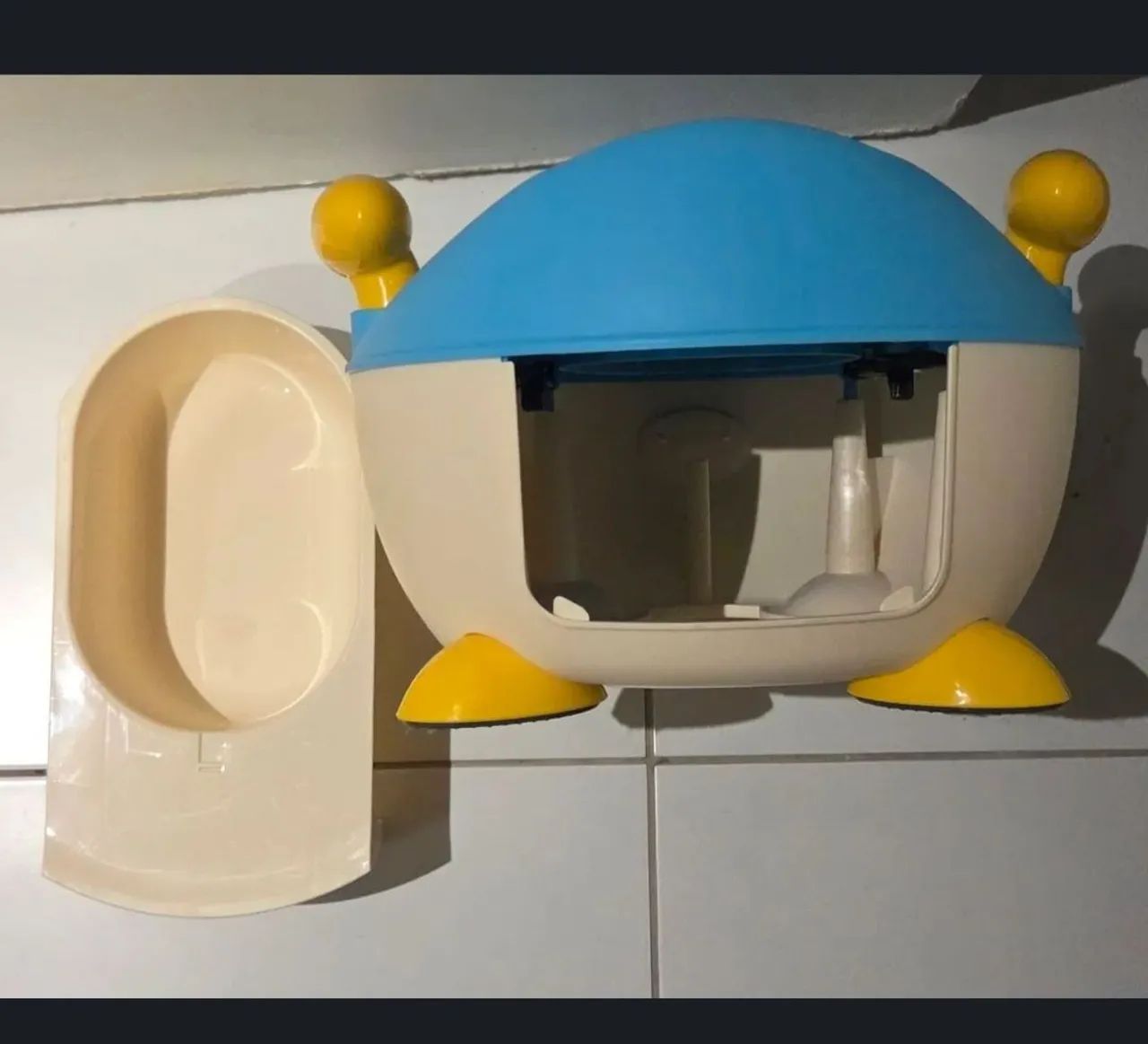 Troninho Infantil Safety<br><br>? Troninho Infantil Safety 1st - Azul com formato de bichinho - Foto 4