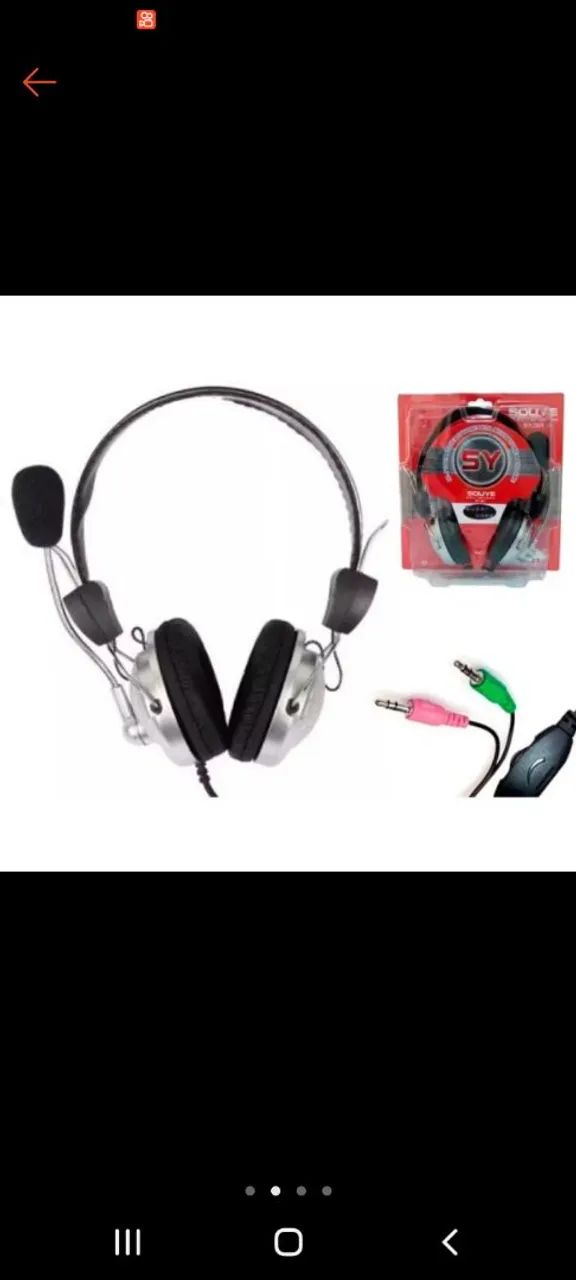 Fone de ouvido headset pc gamer