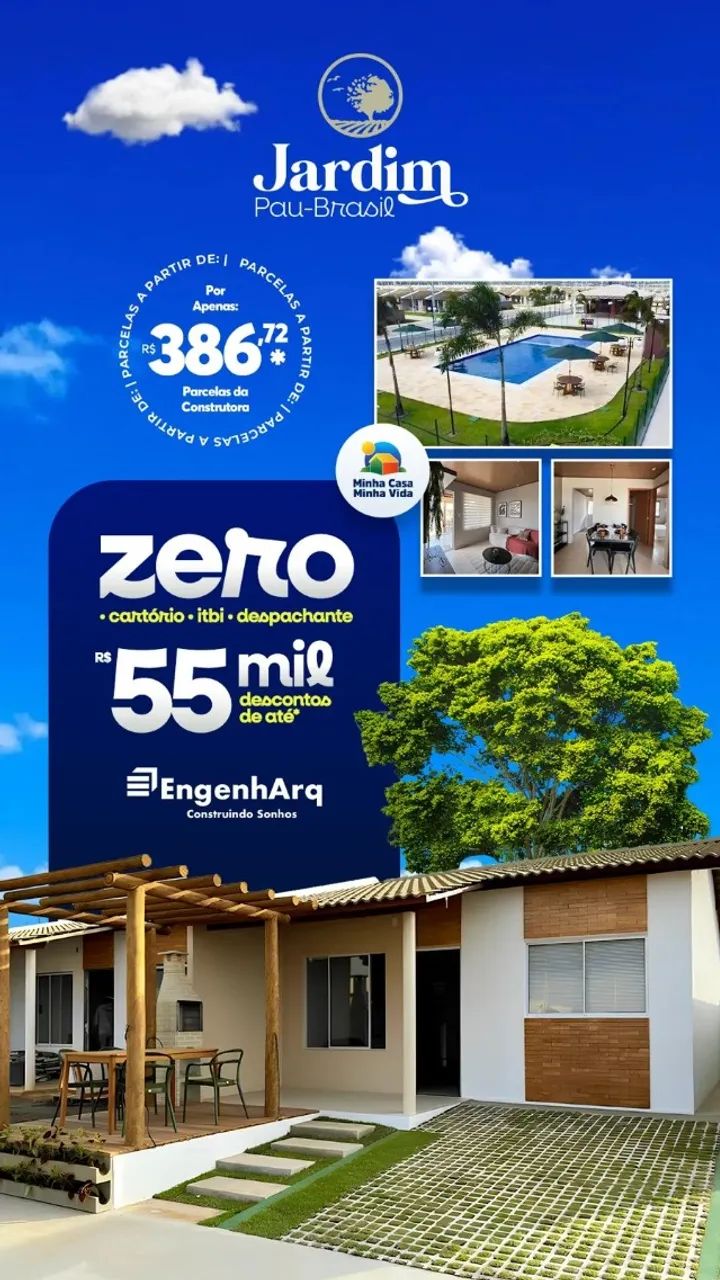  Conquiste sua Casa Propria-  Jardim das Castanheiras