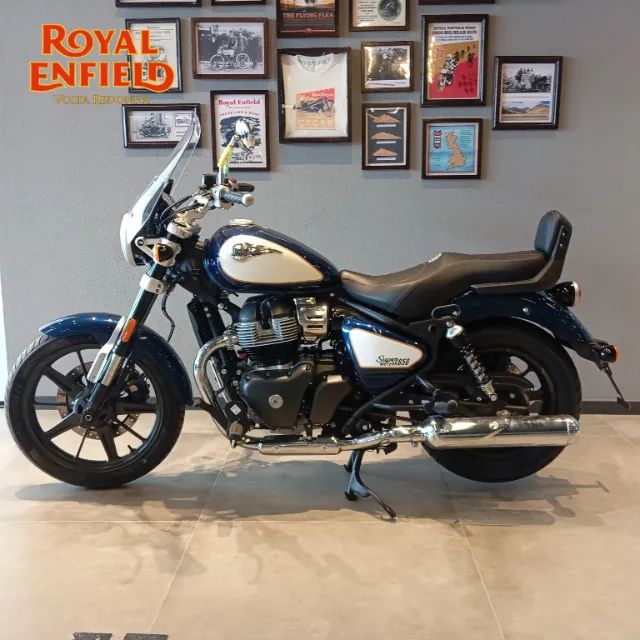 Royal Enfield Super Meteor 650 Celestial Blue - Davi Cruz - Foto 4