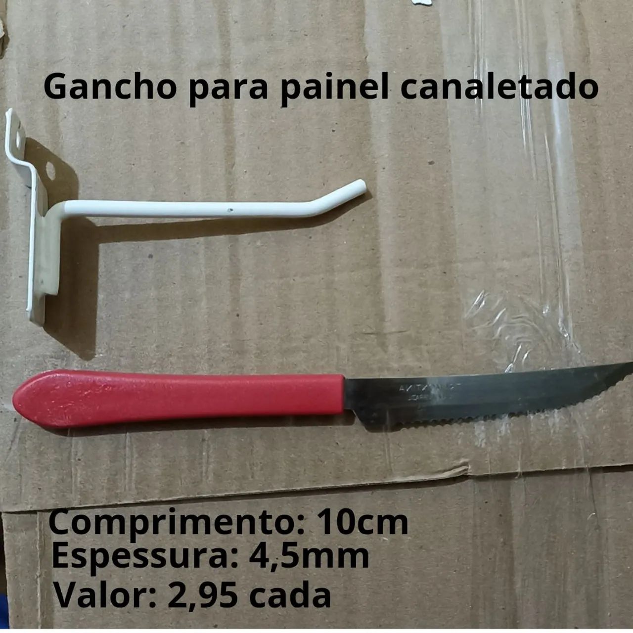 Gancho para painel apartir de 2,80- entrega grátis  - Foto 3