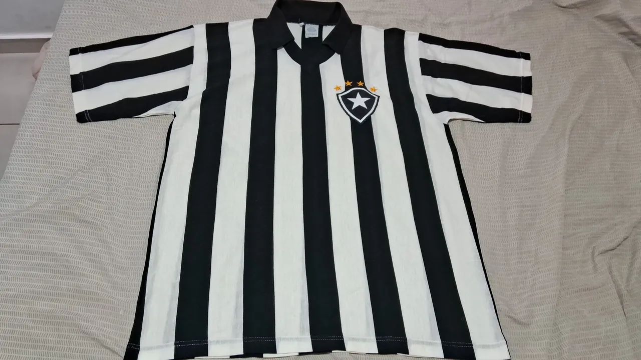 Camisa Botafogo marca campeã tamanho GG