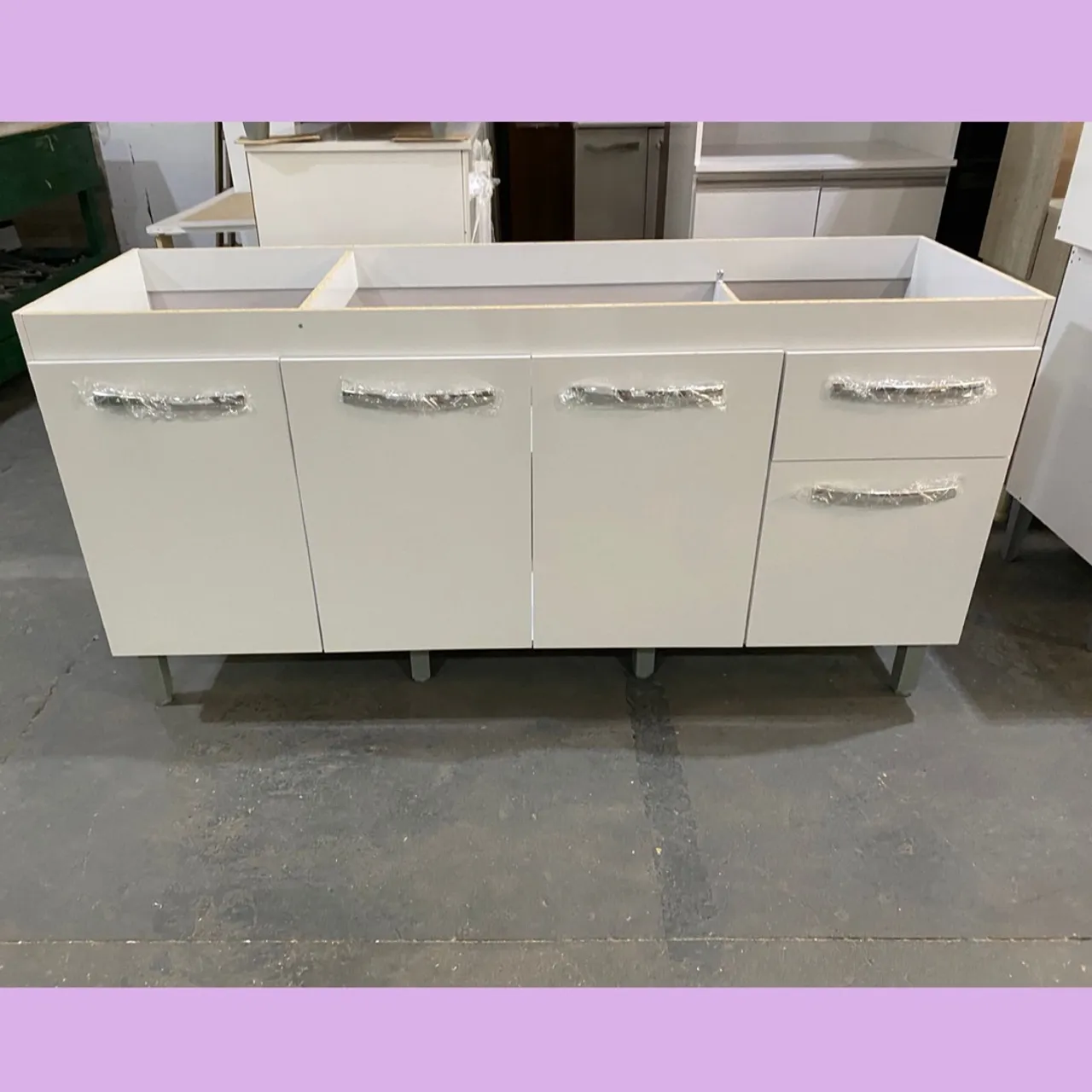 Armário de cozinha branco novo 1.60cm 