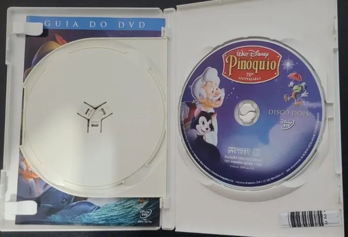 DVD Duplo Pinóquio - Edição Platinum - Foto 3