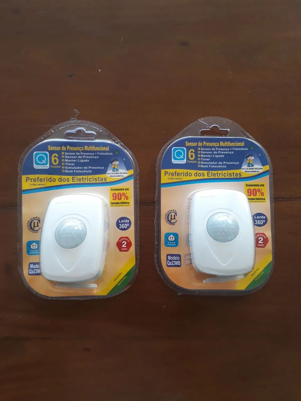 Kit 2 Sensores de Presença