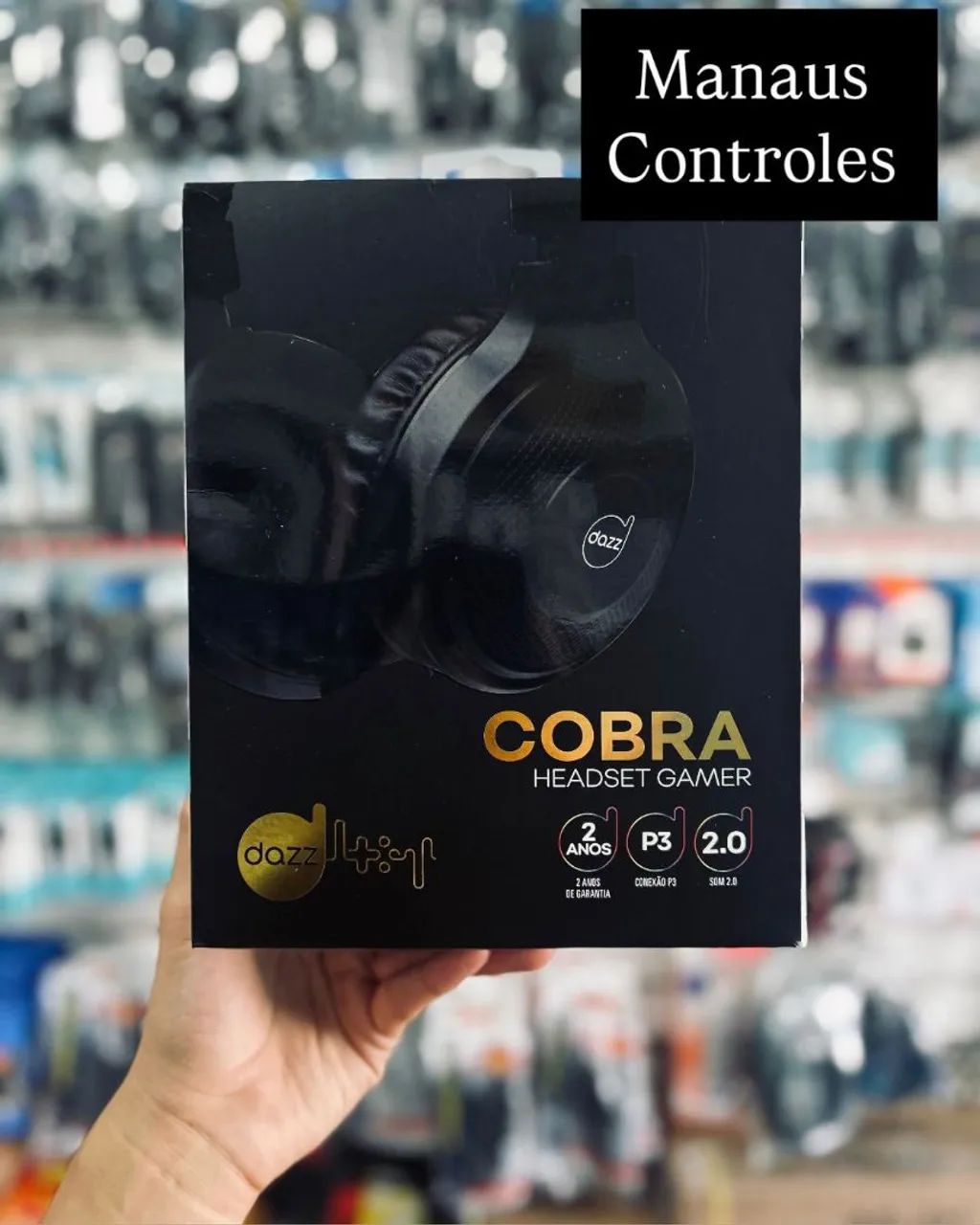 Fone Gamer Cobra Dazz