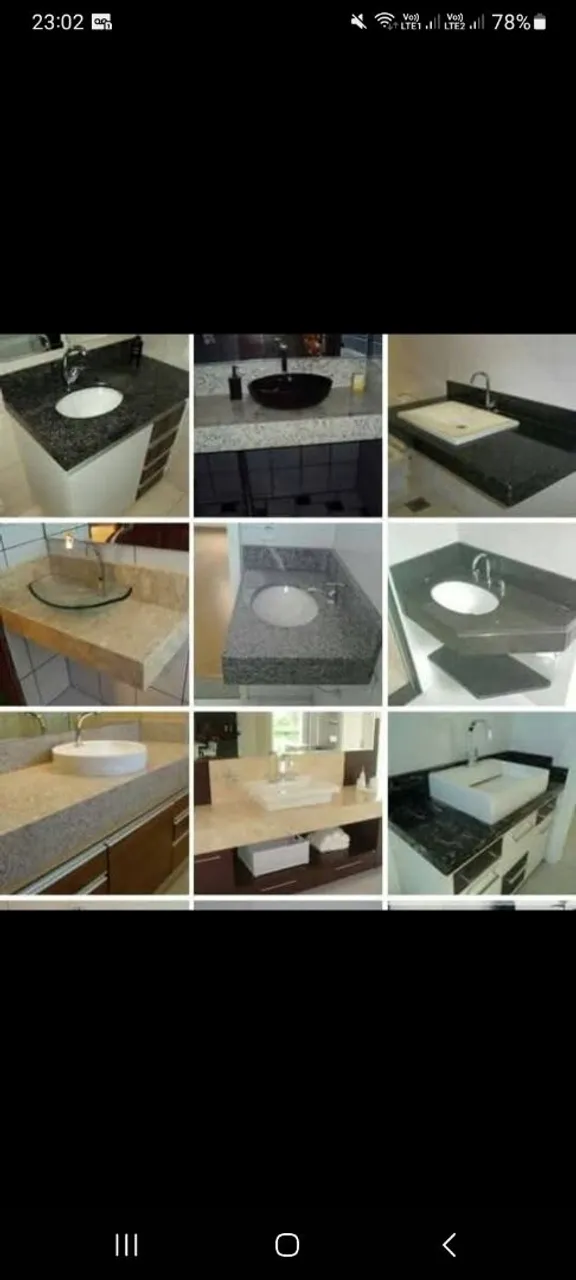 Cubas e Pias em Diversos Materiais e Modelos