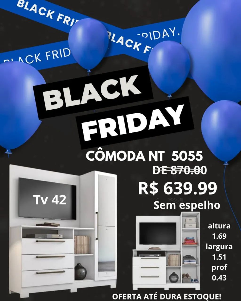 BLACK FRIDAY COMODA NOTÁVEL  - Foto 2
