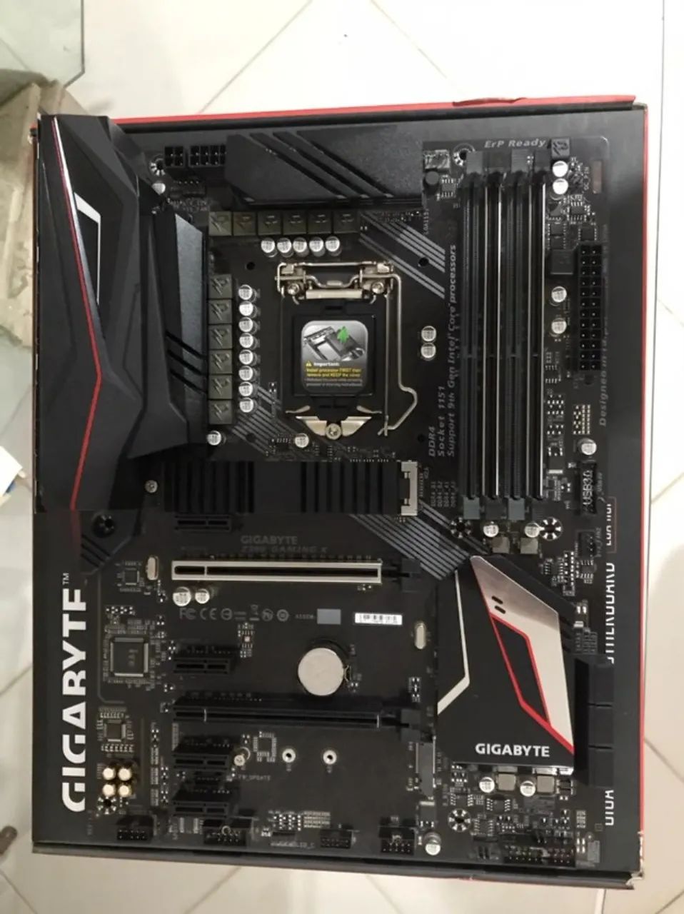 Placa-mãe Gigabyte Z390 Gaming X