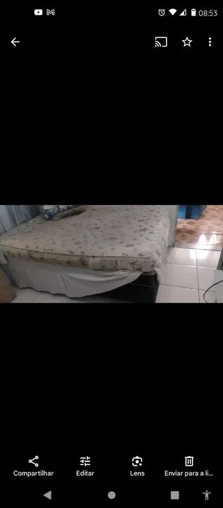 Cama box +colchão + cabeceira 