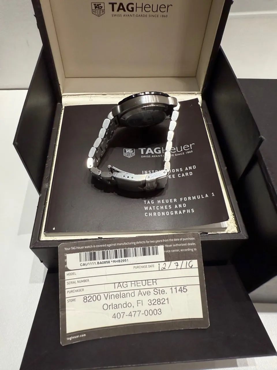 Relógio Tag Heuer Fórmula 1 Chronograph - Foto 3
