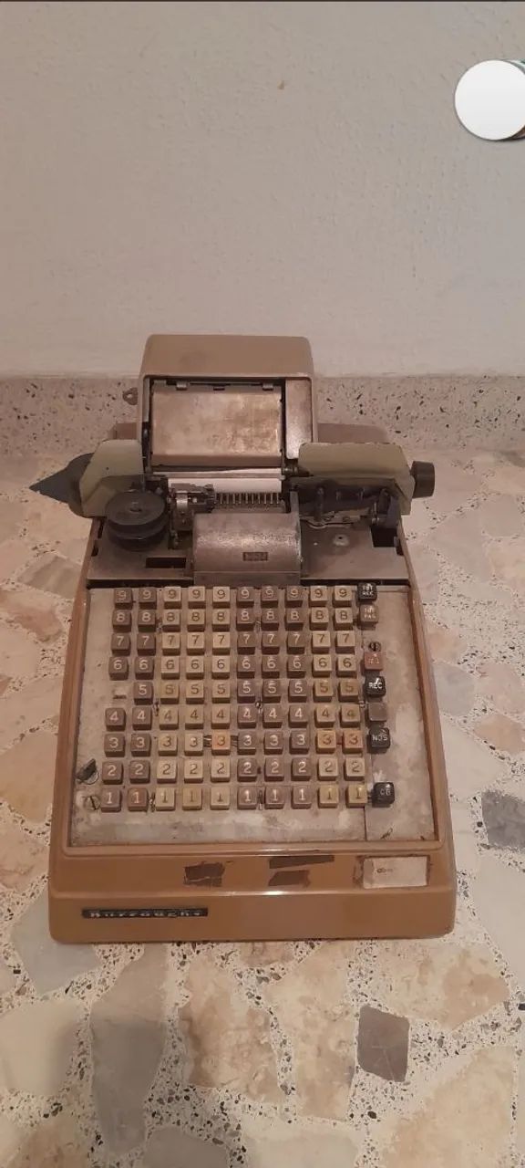Calculadora, autenticador Burroughs 
