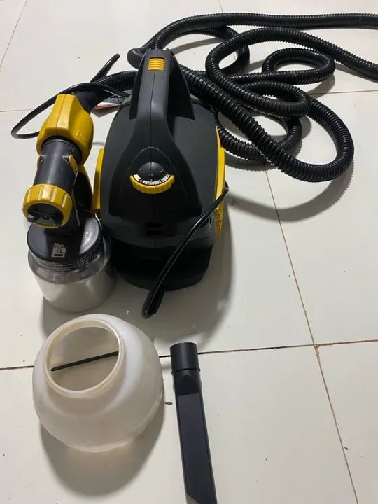 Pistola pintura Max Wagner com compressor - Foto 4