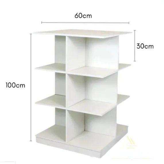 BALCÃO  ILHA CENTRAL 60CM EM MDF BRANCO