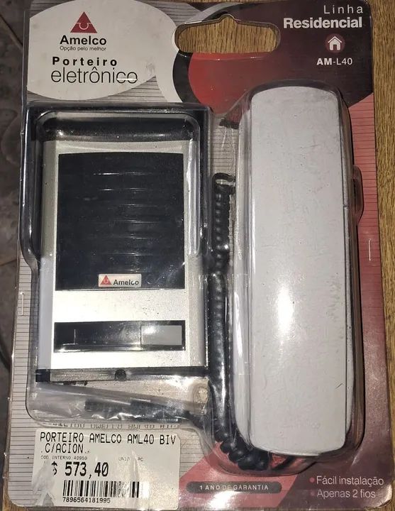 Porteiro eletrônico Amelco AM-L40