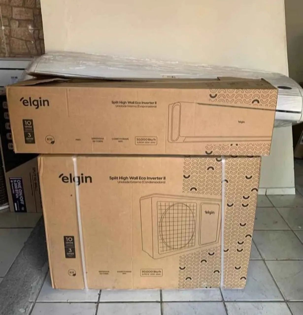 Ar Condicionado Split Elgin Eco Inverter 30.000 BTUs com wi-fi  - Foto 2