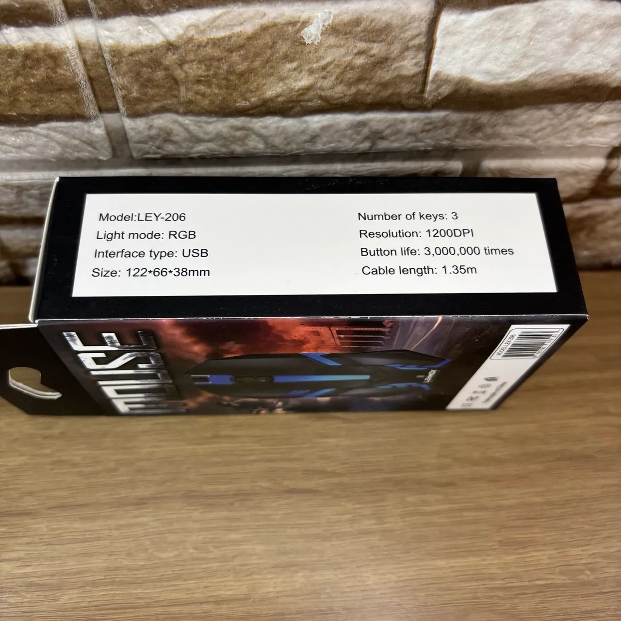 MOUSE GAMER COM LED - Foto 5