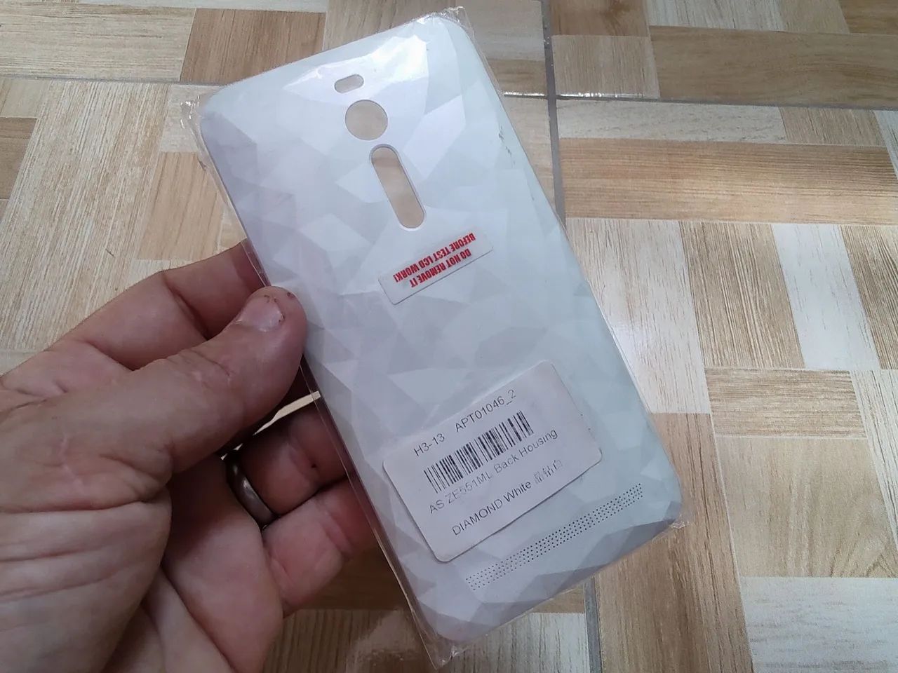 Capinha para Asus Zenfone 2 Laser ZE551ML - Diamond White