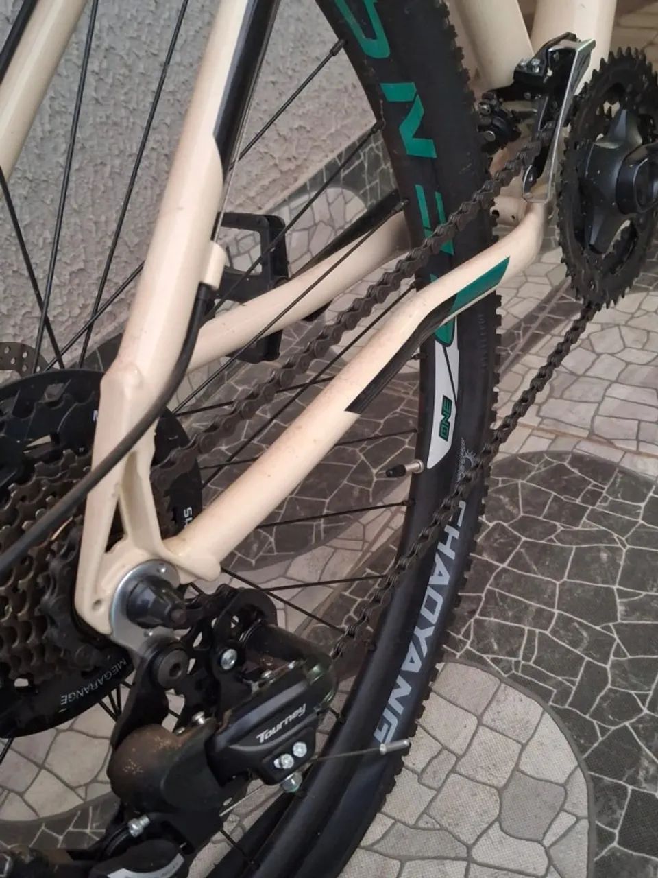 BICICLETA SENSE ONE 2023 (ZERADA) CREME/AQUA TAM M - Foto 4