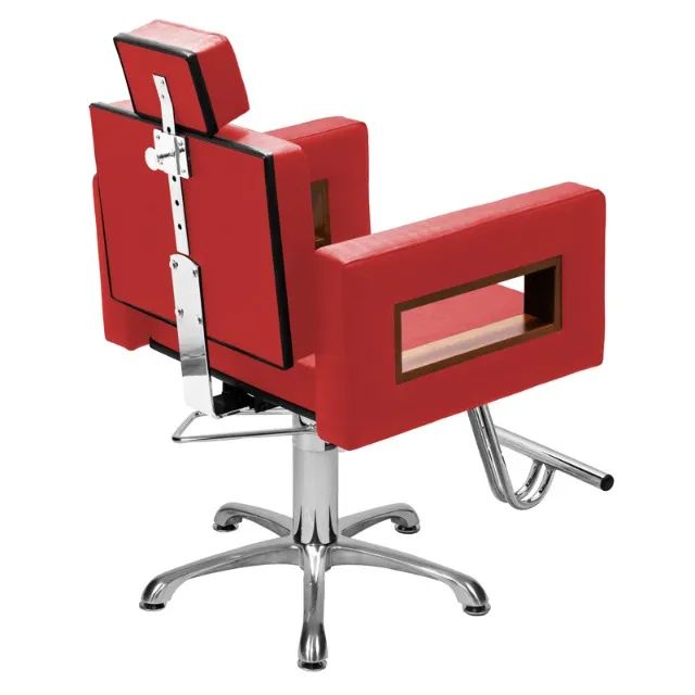 Cadeira de Cabeleireiro Lisboa Encosto Fixo Base Estrela - Foto 2