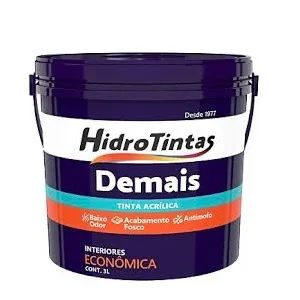 Tinta acrílica branco neve 