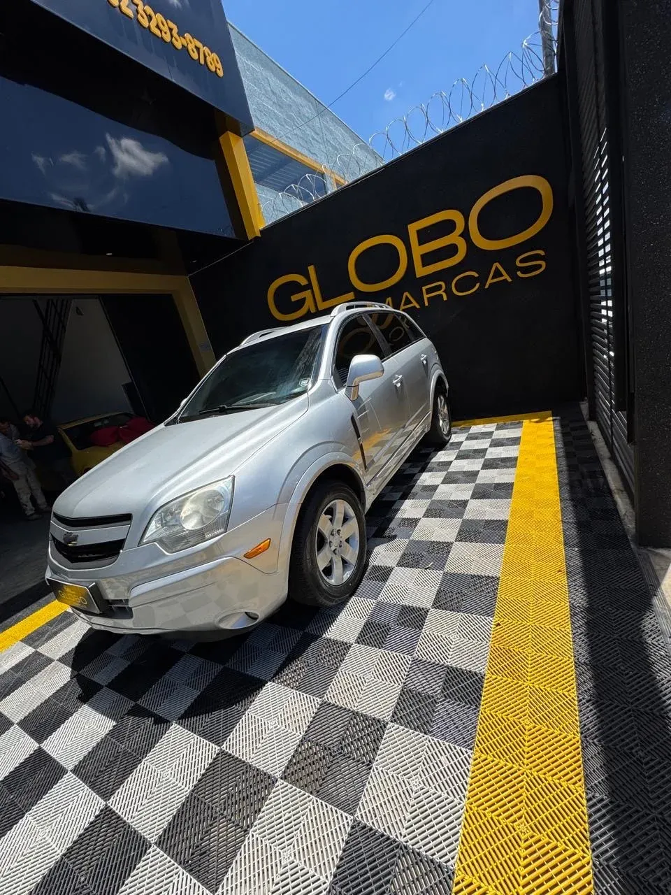 CHEVROLET CAPTIVA 2.4 SFI ECOTEC FWD 16V GASOLINA 4P AUTOMÁTICO PRATA 2011