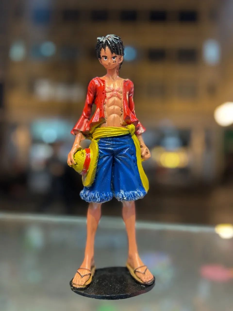 Luffy em resina 