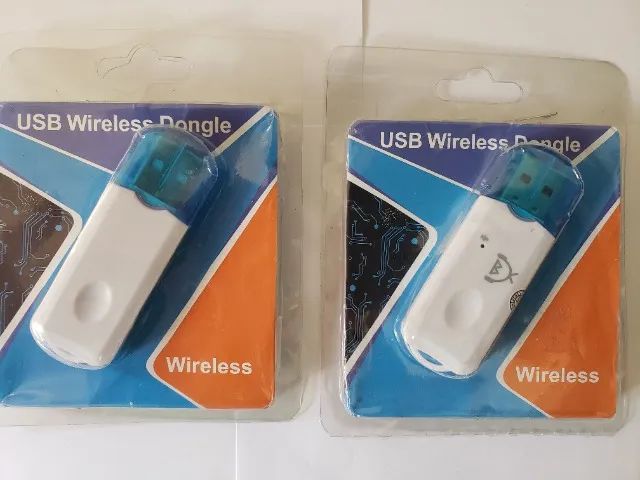 Kit 2 Receptores Adaptador Bluetooth Usb wireless Pendrive Carro Musica