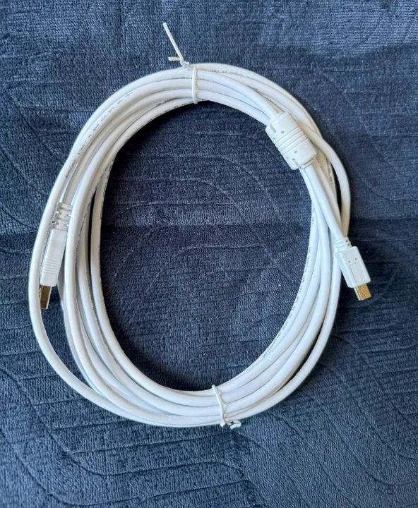 Cabo USB TIPO A para Mini USB 4 METROS - Foto 3