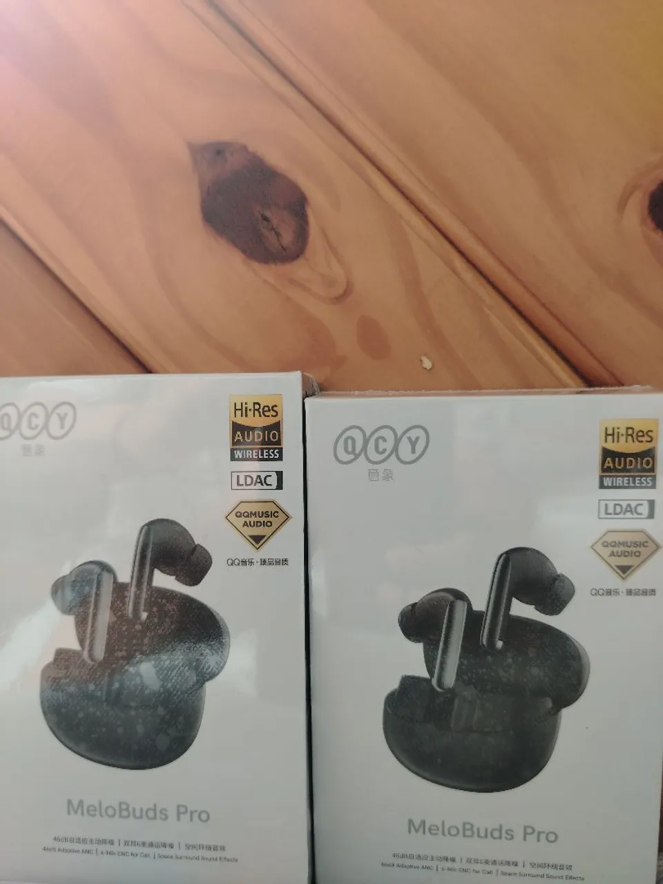 Fone de ouvido QCY MeloBuds Pro - Áudio de alta qualidade
