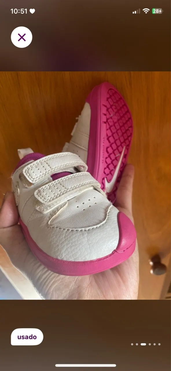Tênis nike rosa