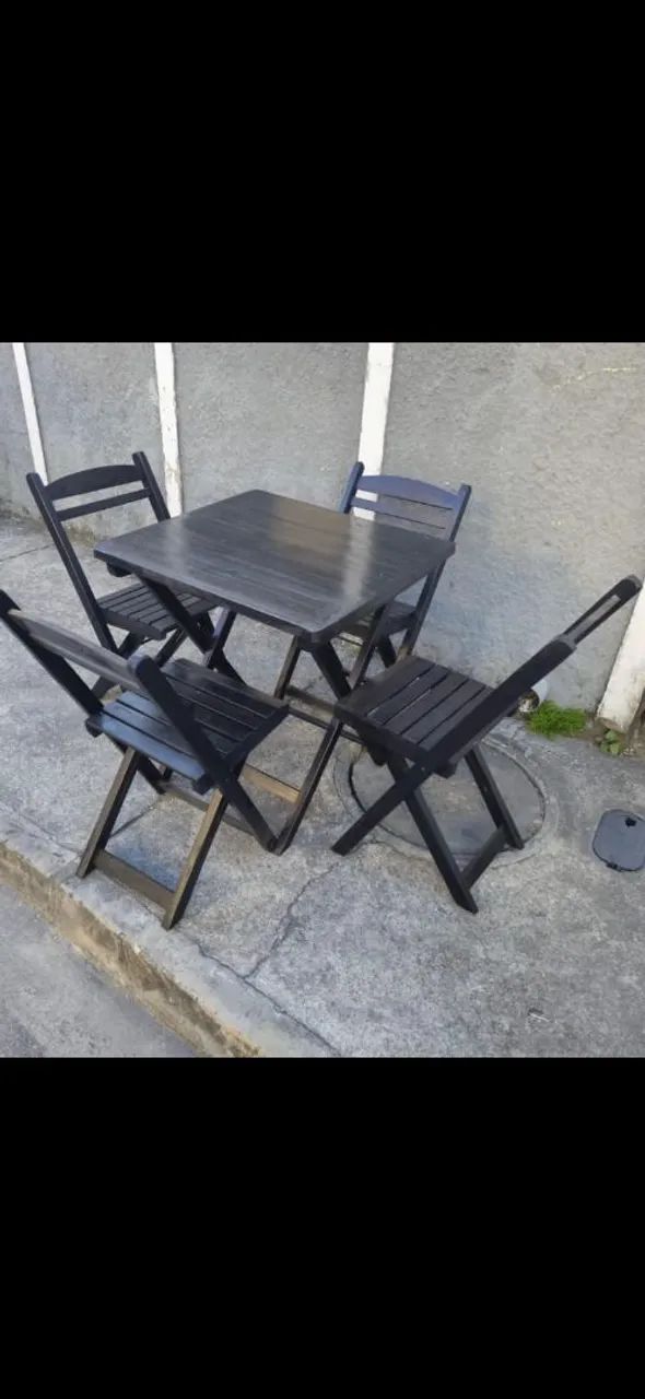 Mesa Dobrável de Madeira - Ideal para Seu Negócio - Foto 3