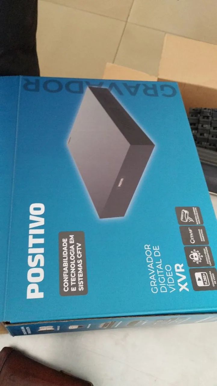XVR Positivo. 8 canais