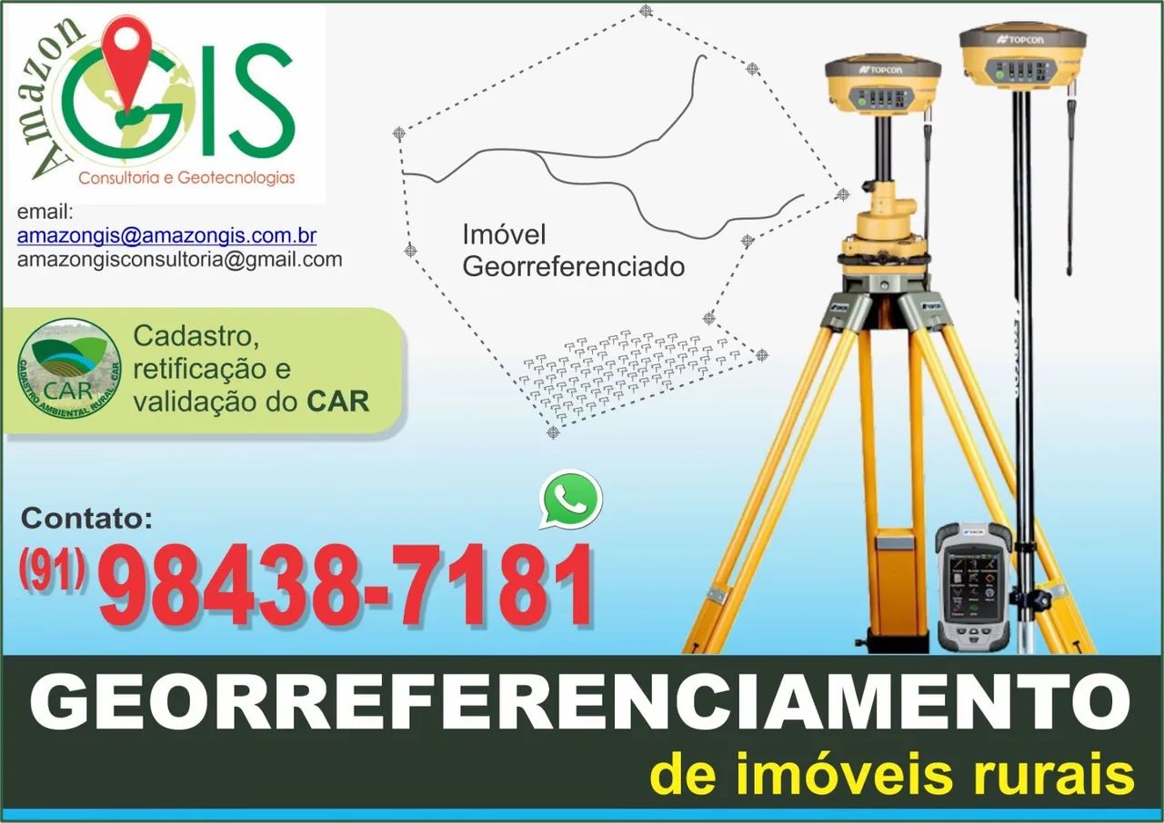 Georreferenciamento de imóveis rurais