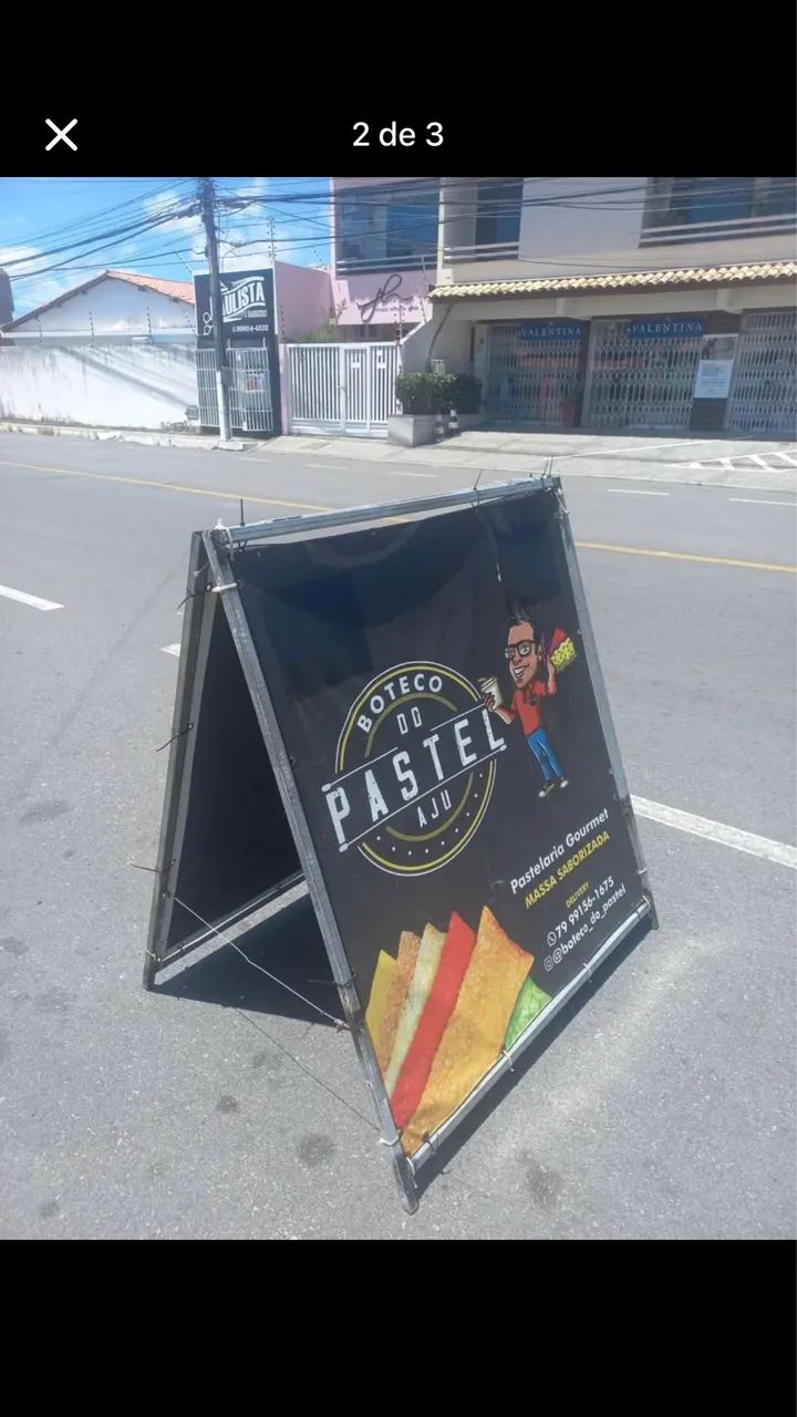 Cavalete com lona - Foto 2