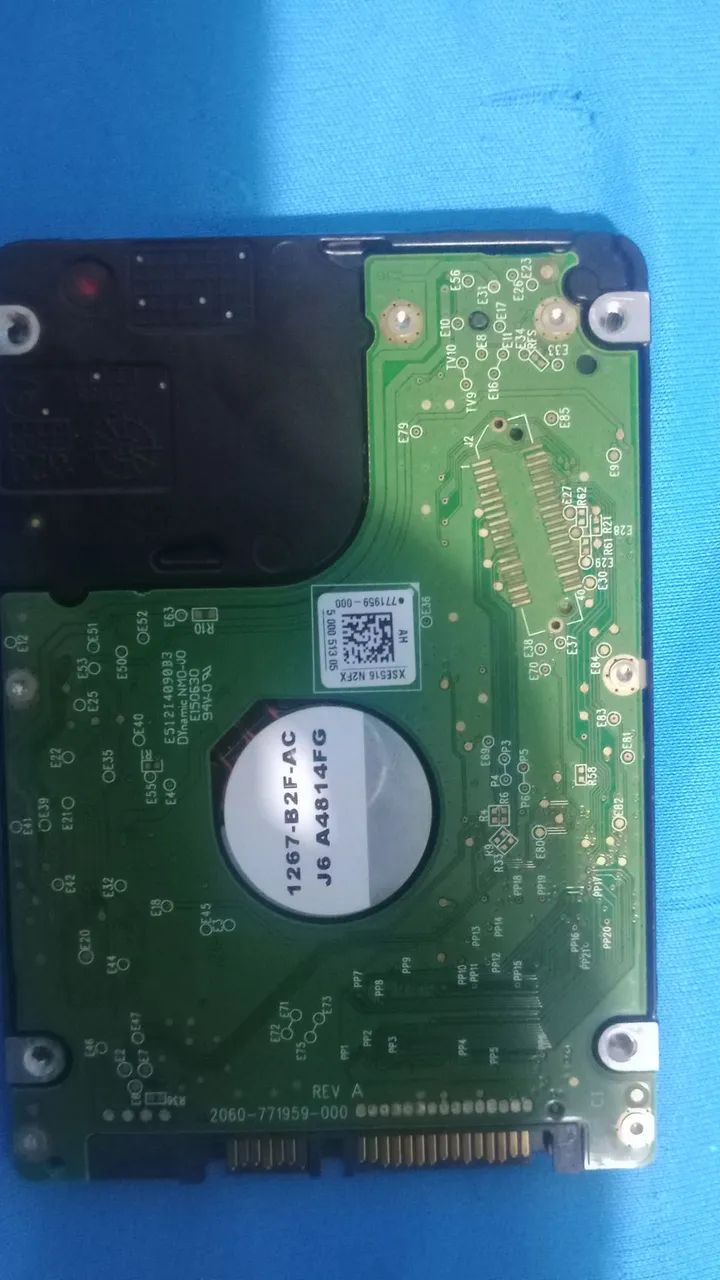 HD de notebook WD 500GB - Foto 3