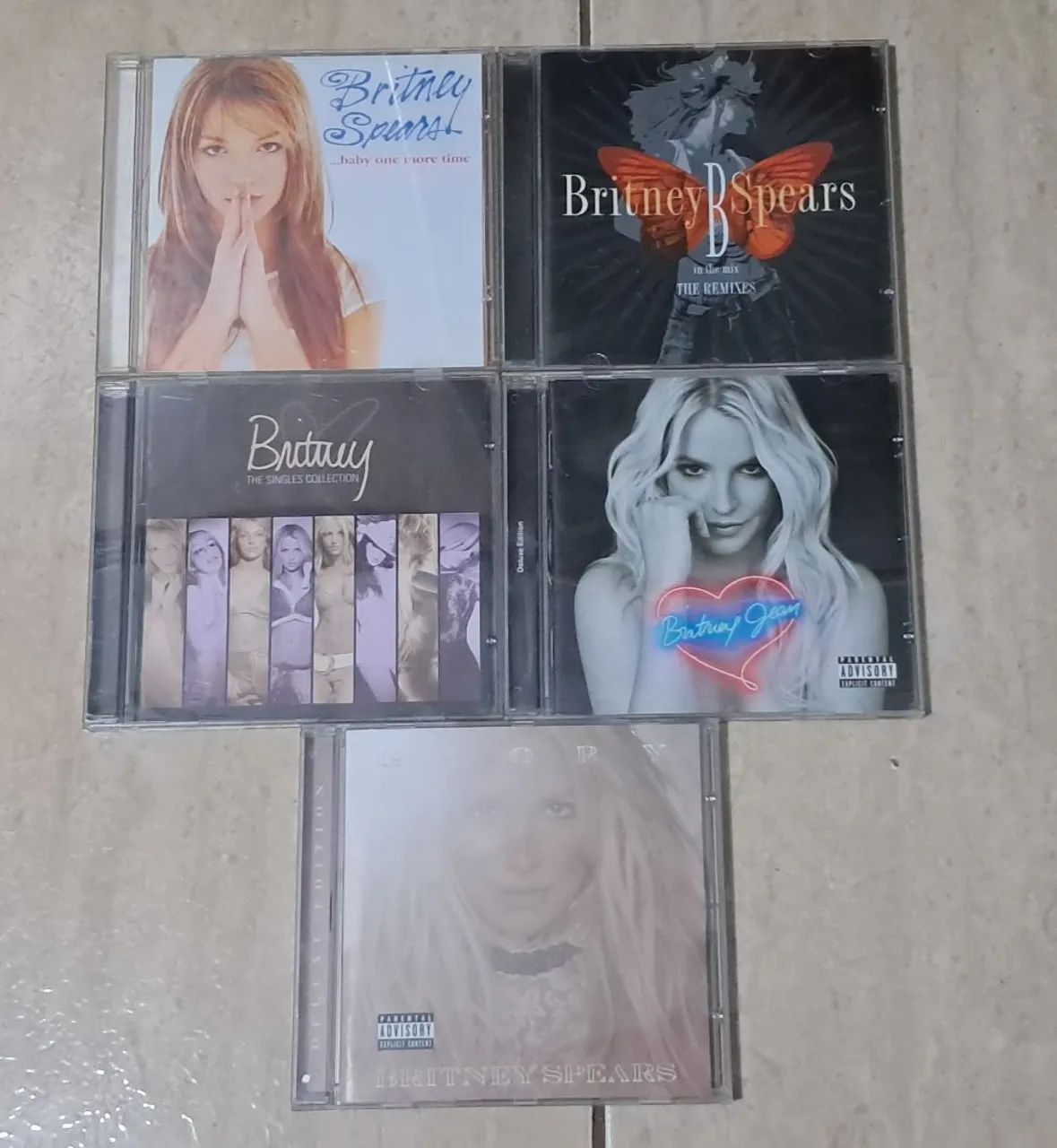 Lote CDs Britney Spears