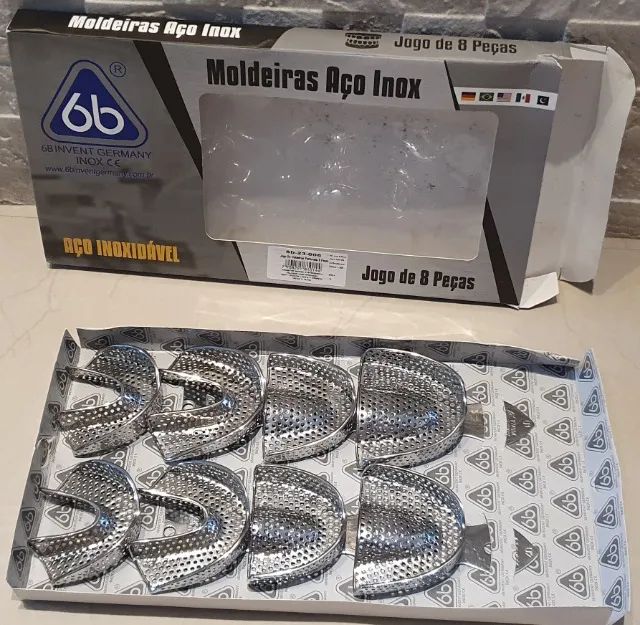 Moldeira Perfurada Adulto Inox - Foto 2