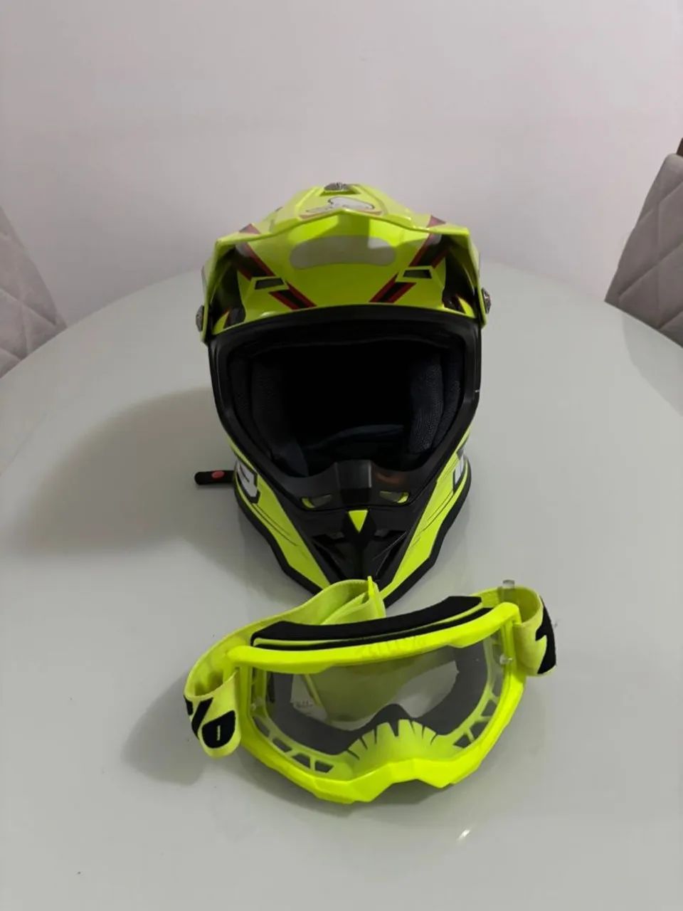 Capacete moto trilha - Foto 4