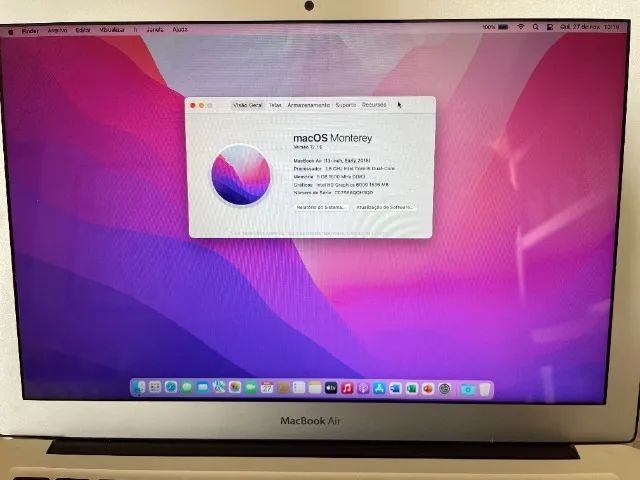 MacBook Air 2015 i5 8GB (8x Sem Juros) - Notebooks - Vila Rica