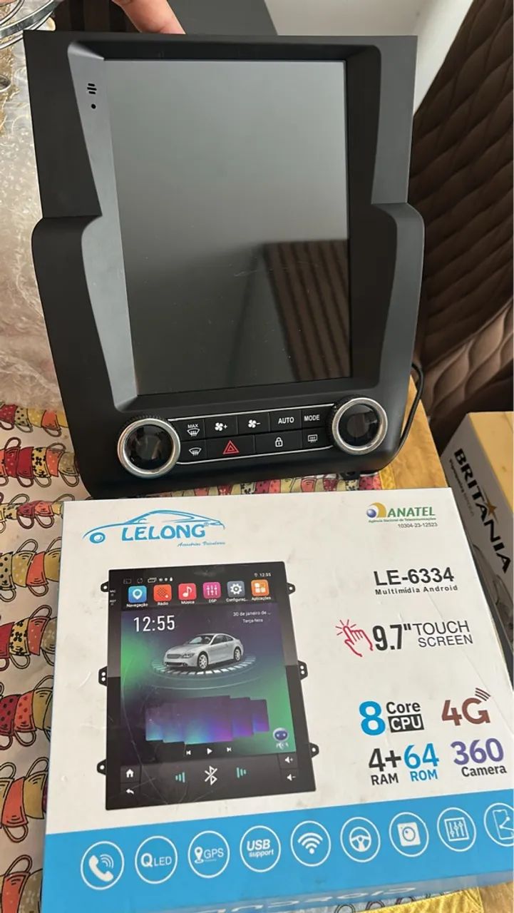 Multimidia Tesla C4 Lounge Android 14 64gb 8core 9,7p Voz 4g - Foto 3