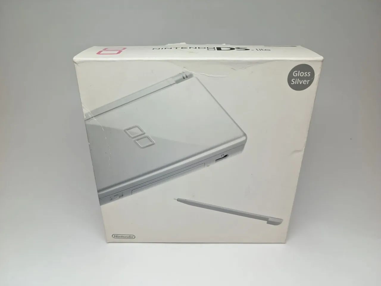 Nintendo DS lite prata - Japonês - Na caixa - Serial batendo