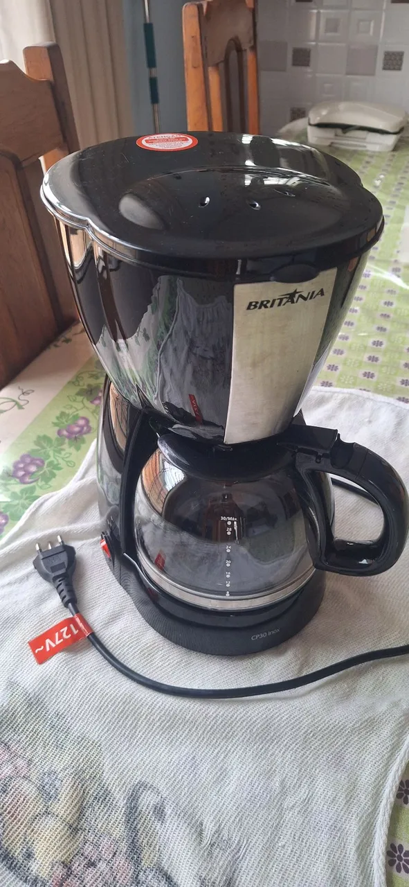 Cafeteira Elétrica Britânia CP30 Inox