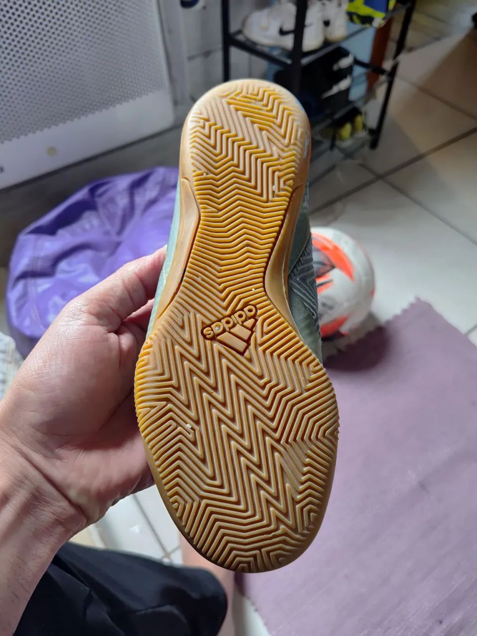 Chuteira Futsal Adidas MESSI n?34 - Foto 3