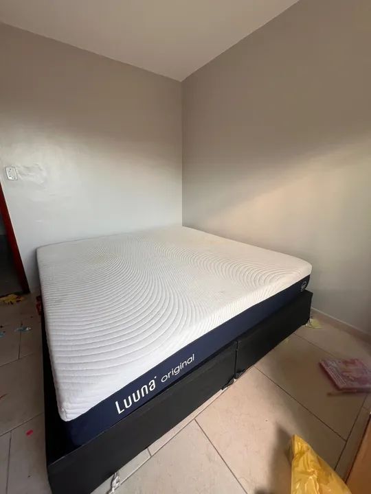 Colchão King Luna Original - usado  - Foto 2