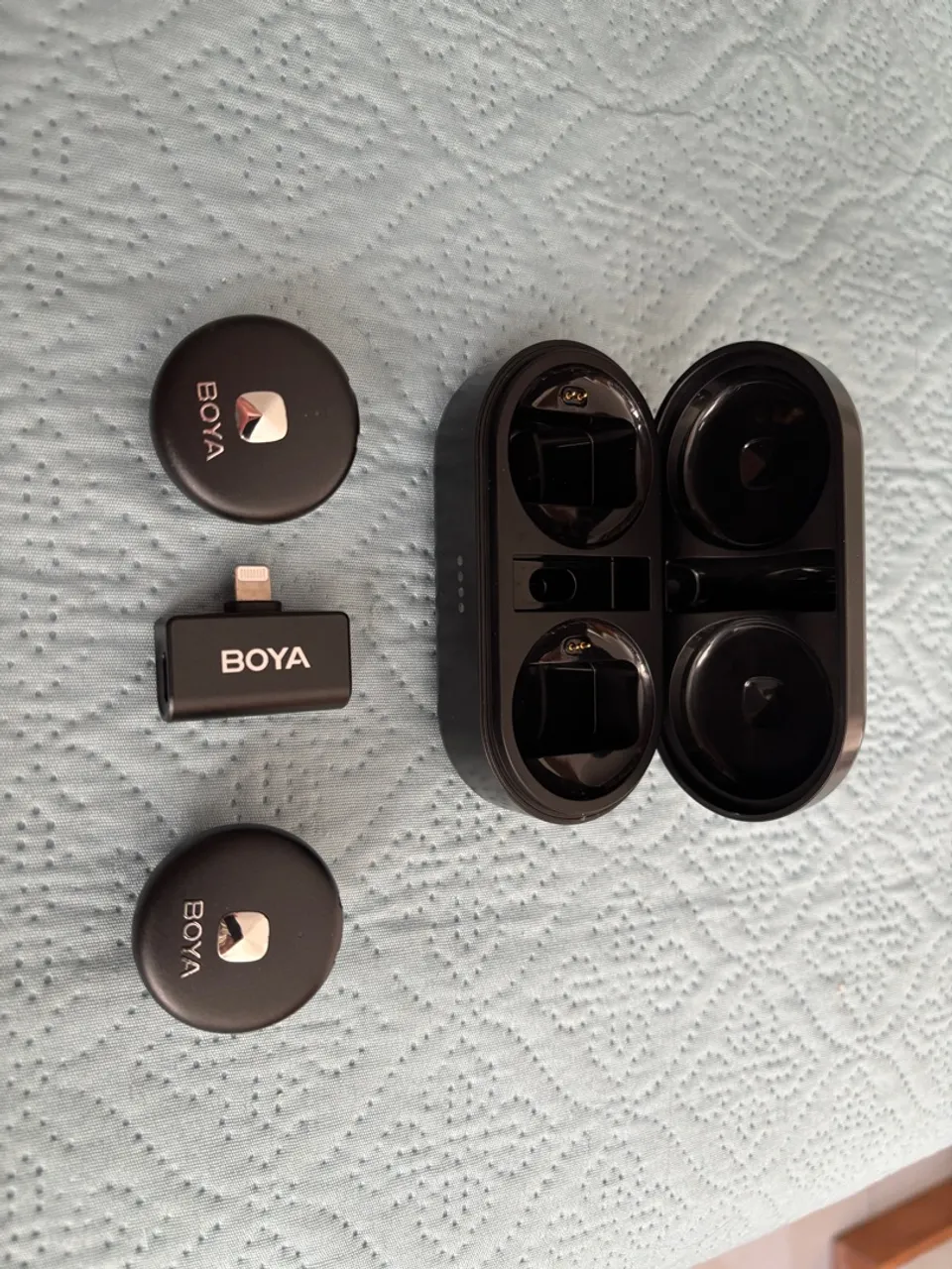 Microfone Sem Fio Boya Omic CC Lightning