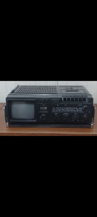 Rádio Gravador Vintage - Ótimo Estado