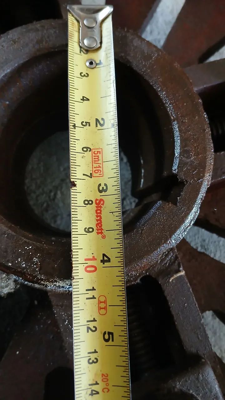 Placa de torno de quatro castanha - Foto 3